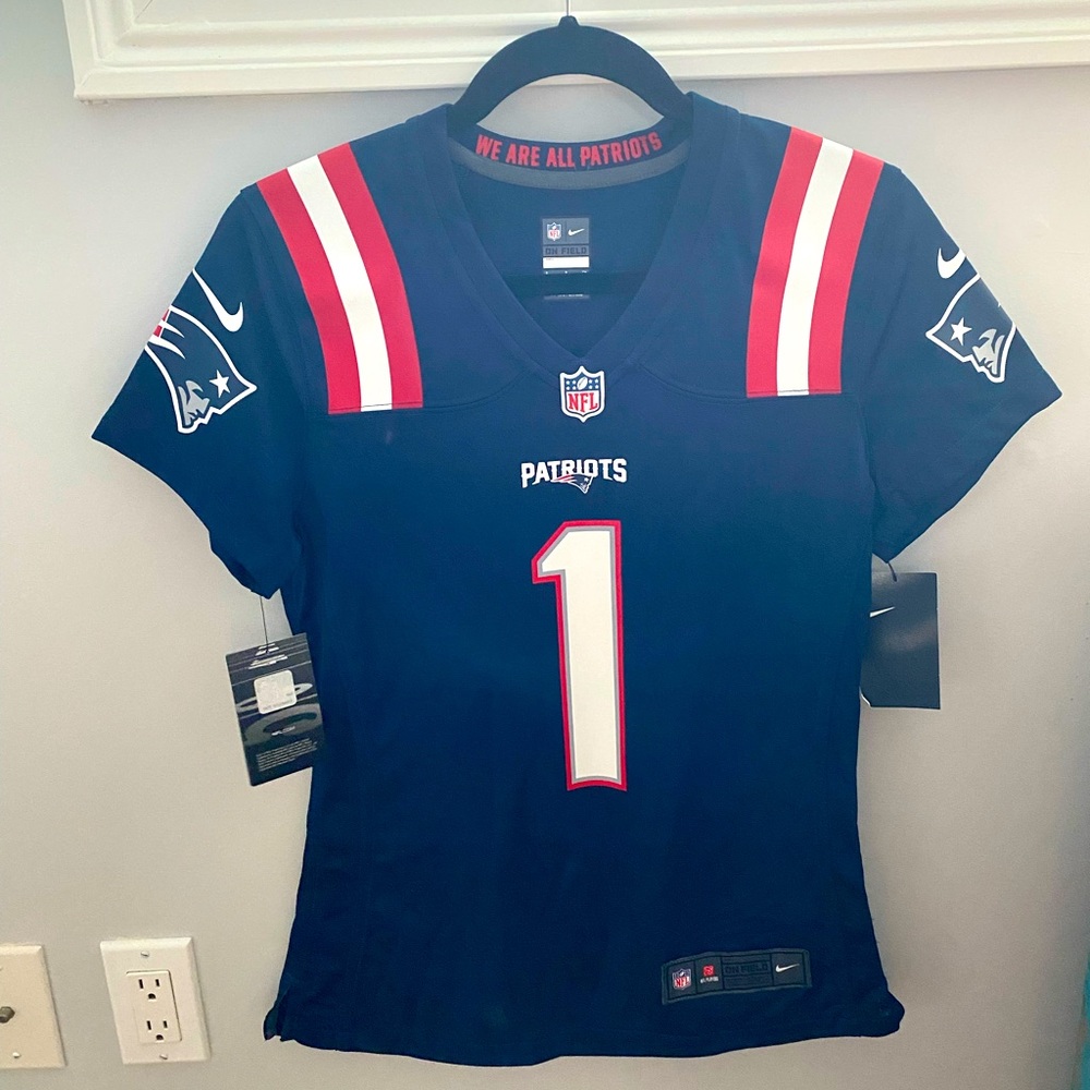 Nike Patriots jersey. Newton #1